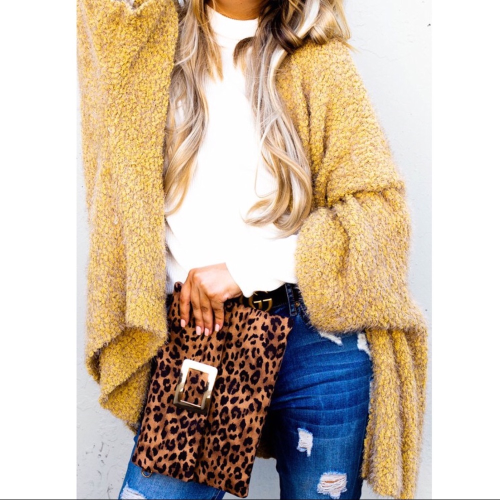 DYLAN softest open oversized cardigan - Picture 3 of 4